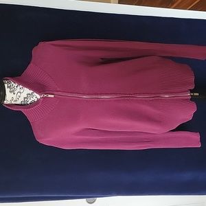 Boston Proper Zipup Sweater